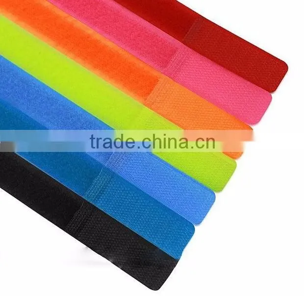 Reusable Straps Wrap Wire Hook and Loop Organizer Cable Holder Tie Rope Fastener