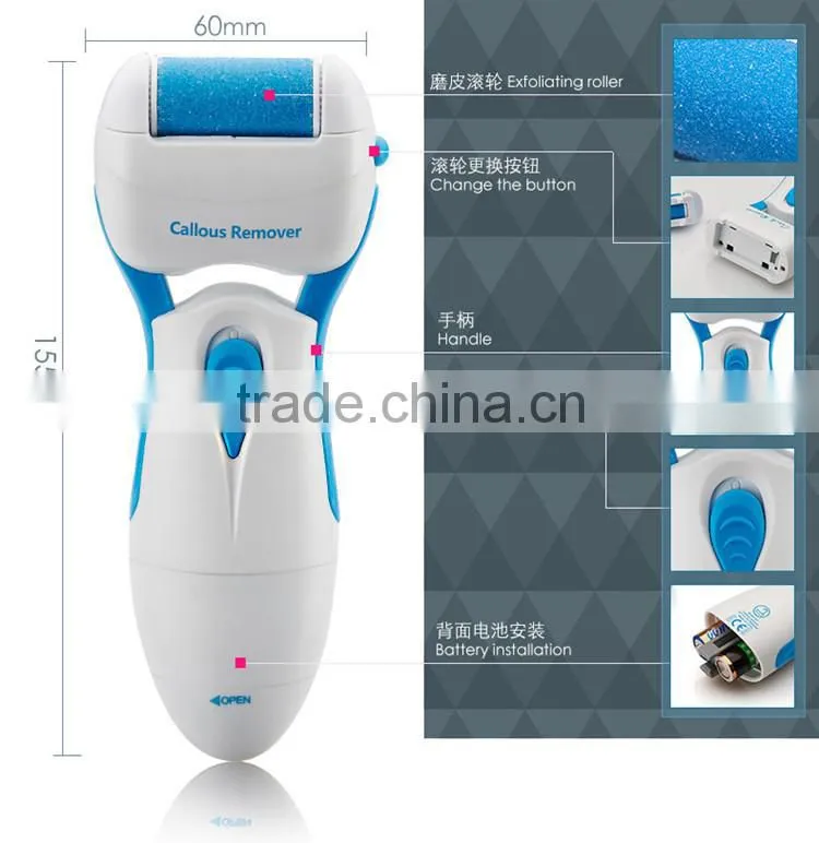 Professional foot callus remover battery operated callus remover