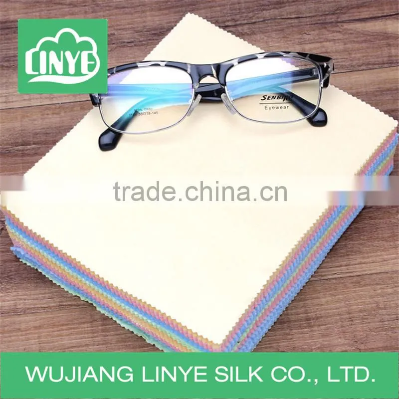 soft touch microfiber fabric type glass cleaning cloth