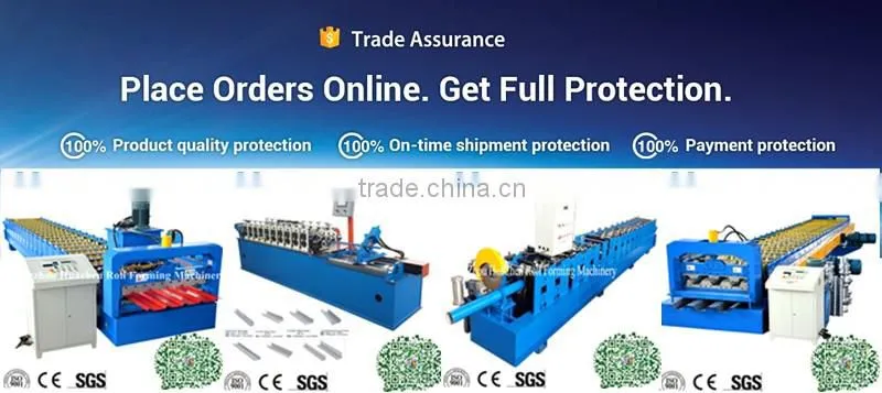 Trade Assurance steel wall panel cold roll forming machine