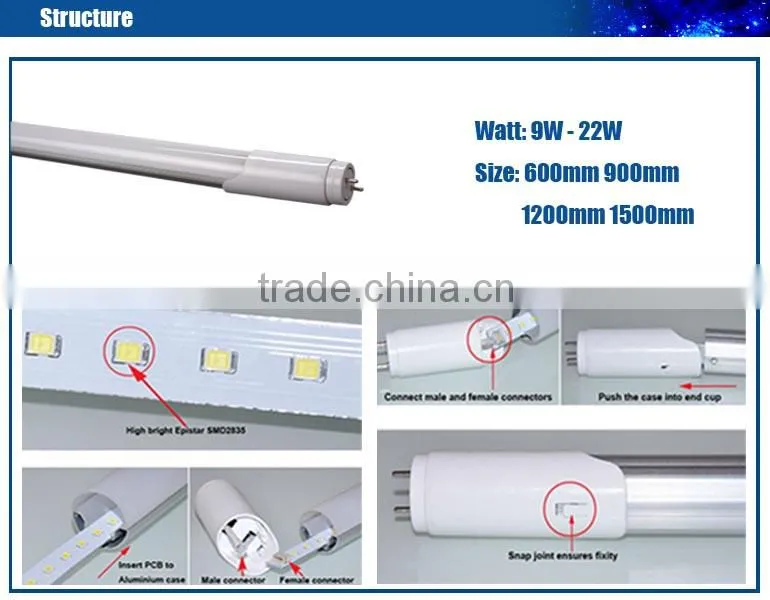 22w office tube8 chinese sex led tube 8 china