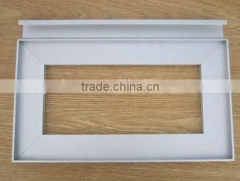 Anodized aluminum kitchen cabinet door profiles