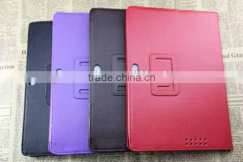 Factory price 2012 lychee skin for TF201 leather case ,For Asus Eee Pad