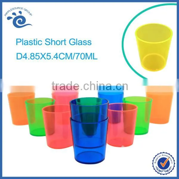 2OZ Cups-Color Plastic Shot Cups