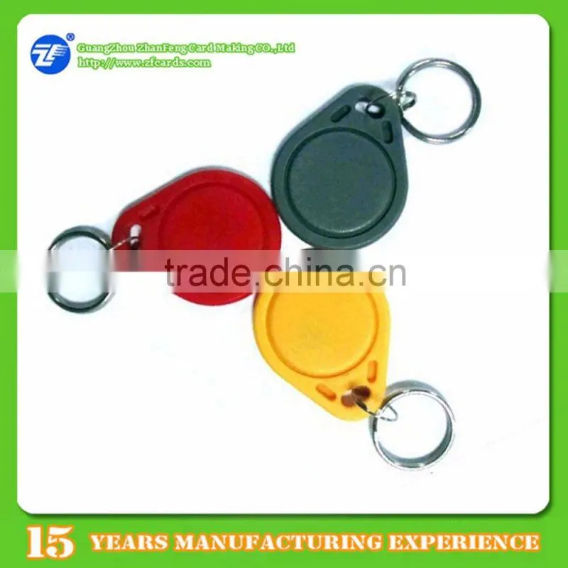 Guangzhou manufacturer of waterproof nfc keyfobs ntag213