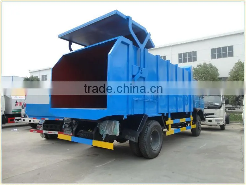 Hot sale Dongfeng 4x2 garbage dump truck