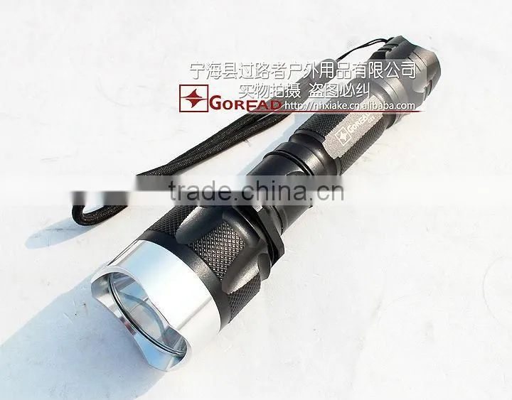 Goread C29 3W high bright rechargeable LED flashlight