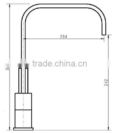 Australian Standard Square Range Kitchen Faucet Tap