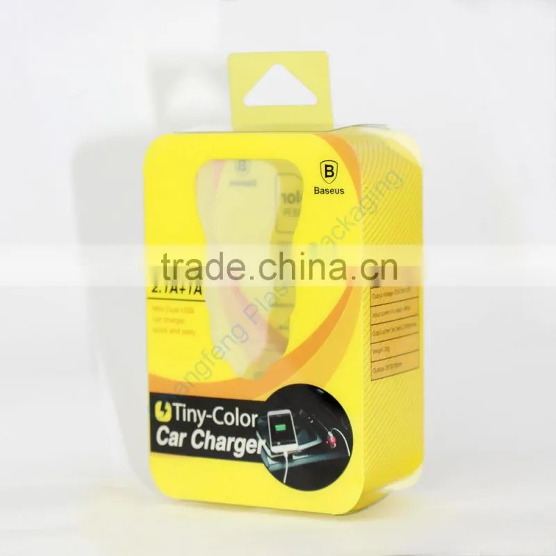 Customized Rectangle Plastic Phone Accessories Box