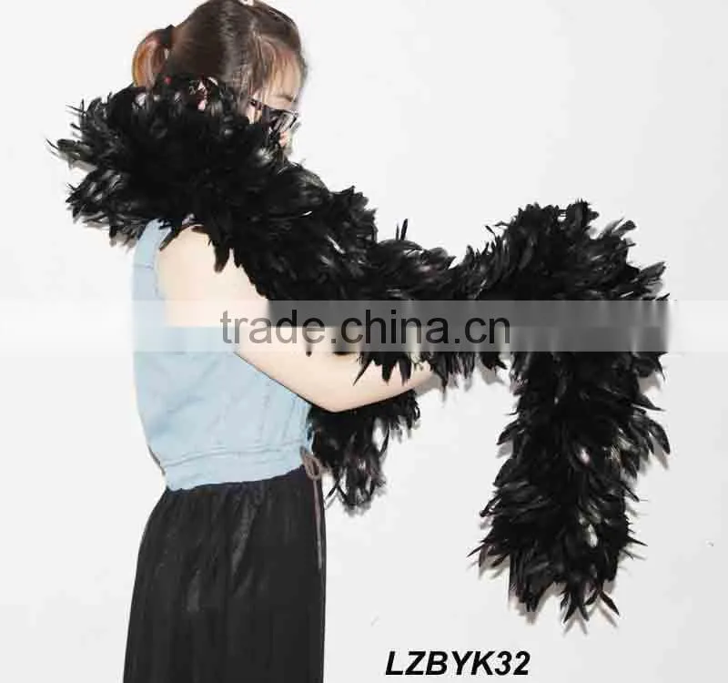 Full Fluffy coque feather Boa LZBYK36