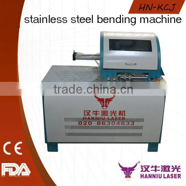 strong power stainless steel letter bending machine