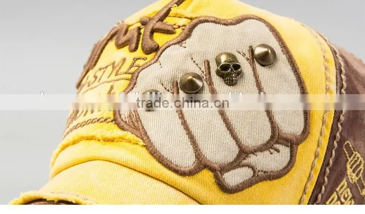 2015 New 100%Cotton Leisure time Liu pin trap of trucker cap