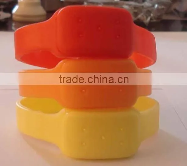 Silicone Anti Mosquito bracelet wristband Mosquito repellent band