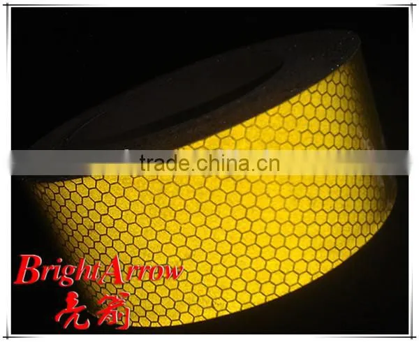 Fluo-Yellow Lime PVC HIP Vehicle Conspicuity Tape