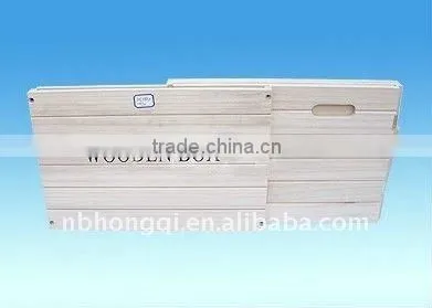 Wooden folded Storage Box