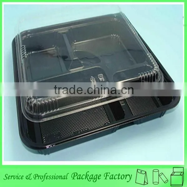 Biodegradable blister compartment school lunch tray