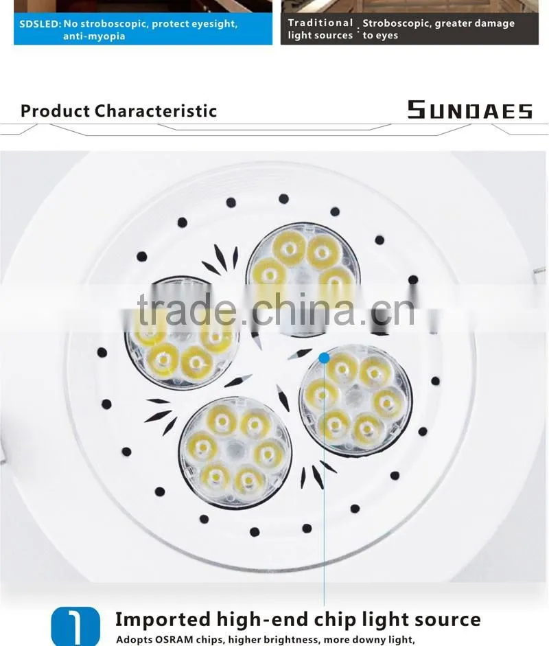 LED Ceiling light hot sale High power led ceiling panel light 36w Jewelry LED ceiling light