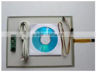 Green Touch 18.5inch 5wire resistive touch screen Open Frame LCD Monitor