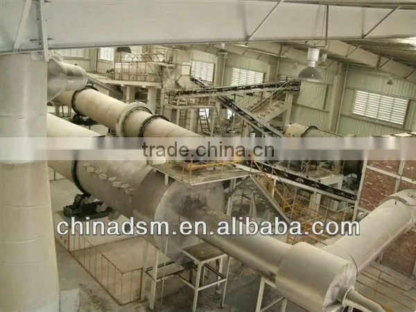 large yield simple organic fertilizer production line