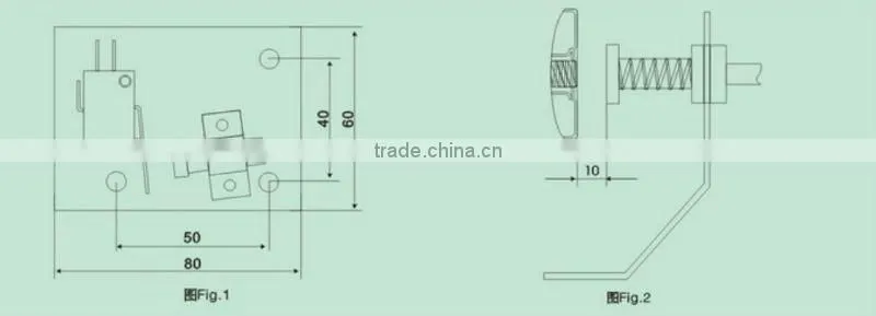 indicating and gearing device of high voltage fuse