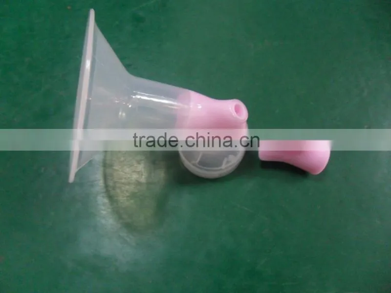 Plastic Overmolding Process Injection overmolding For Breast Pump PP Overmould PP