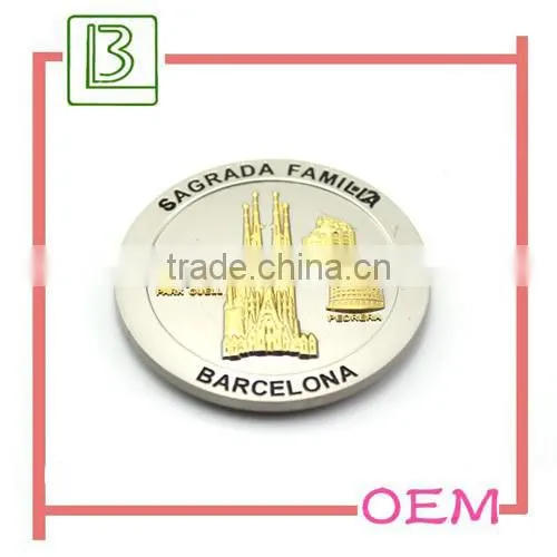 metal 3d keychain for business gift