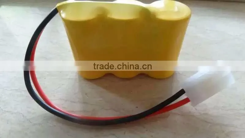NiCd Rechargeable battery d 6v 5000 ni cd battery pack /d5000 nicd battery pack