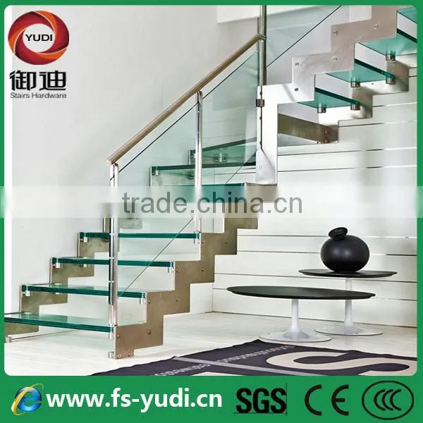 new design interior straight build metal stairs for house