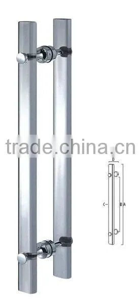 American Brass Crystal Door Handle