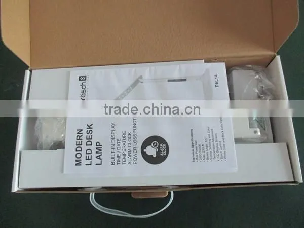 Touch Desk Light Led Table Lamp With Alarm Clock Calendar Display