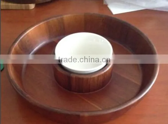 New style fashion porcelain snacks plate
