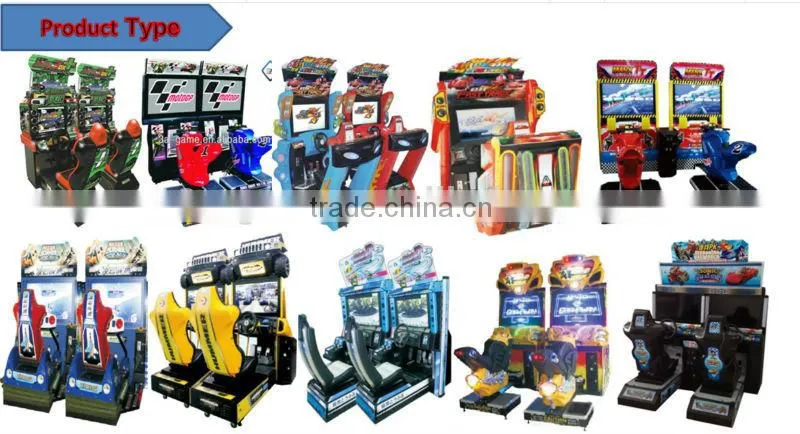 Coin OperatedTwo Player Initial D5 Arcade Car Racing Simultor Games Machine