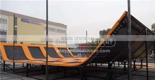 Cheer Amusement Custom Indoor big Trampoline Park