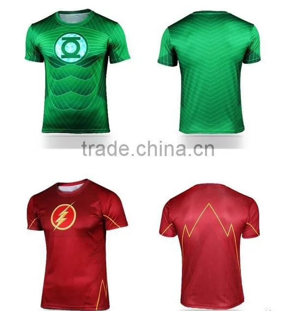 Bodybuilding Short Sleeve Marvel Cotton T Shirt Hot Items
