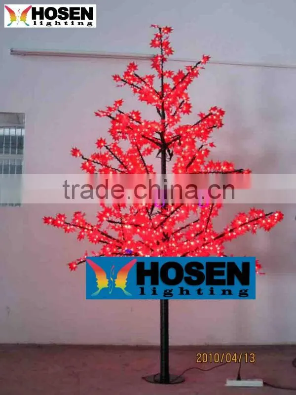 indoor decoration led maple tree lighting