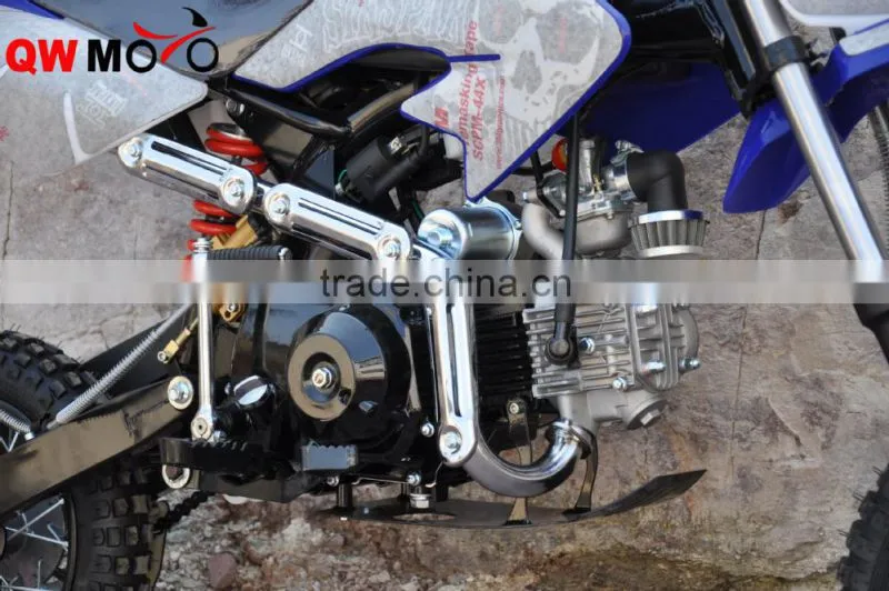 QWMOTO Cheap 50CC dirt bike, bule 50cc dirt bike for sale