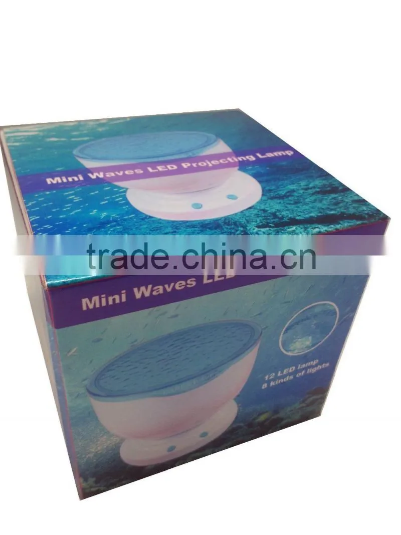 waves of the sea's got talent blue and white LED water wave christmas light