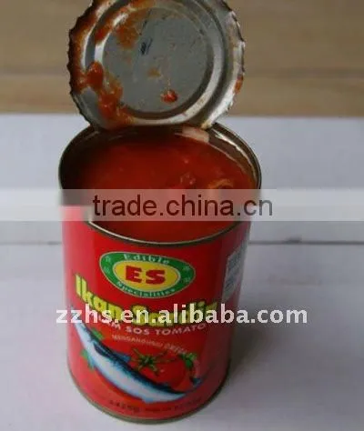 Canned Sardine Fish in Tomato Sauce with chili 155g 425g