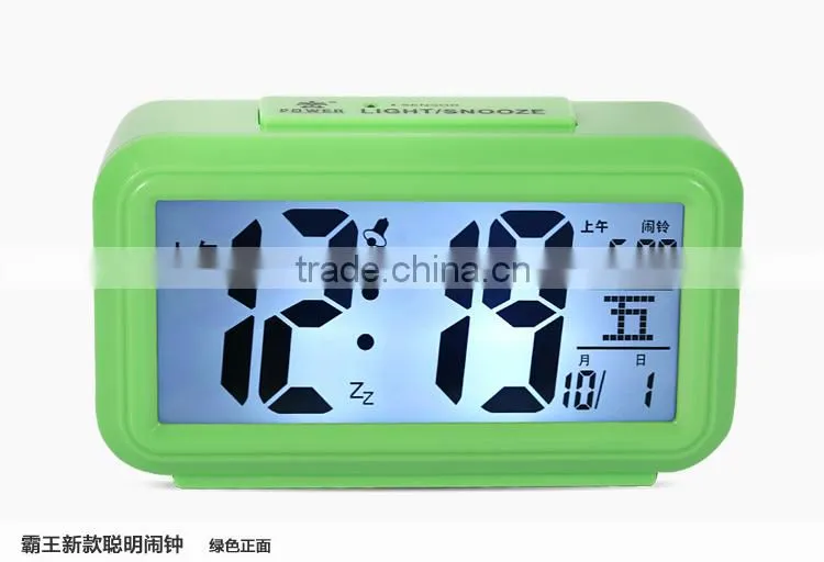 LED Digital Time Date Alarm Thermometer calendar Clock