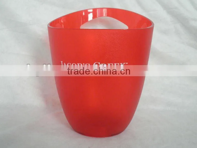 plastic wine packing box with square shape