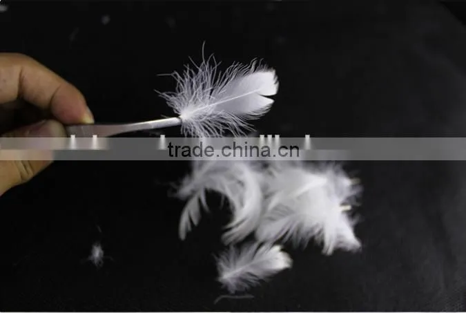 Factory Price 2-4cm Washed White Goose Feather fo Selling