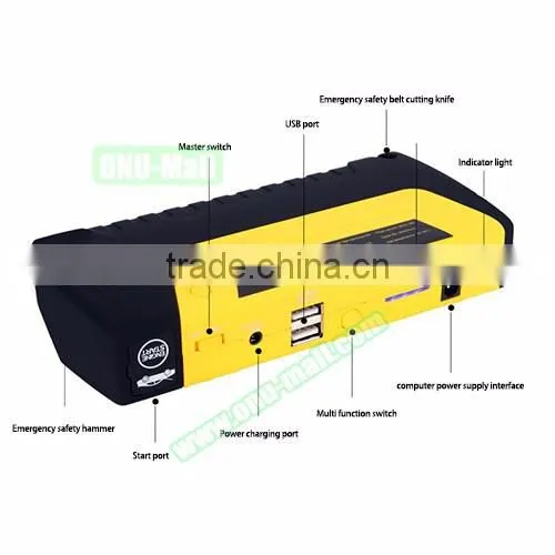 16800 mAh Car Jump Starter, Car Charger Power Bank Battery Booster