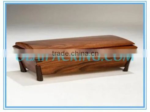 new design matte book shape wooden tea box for sale