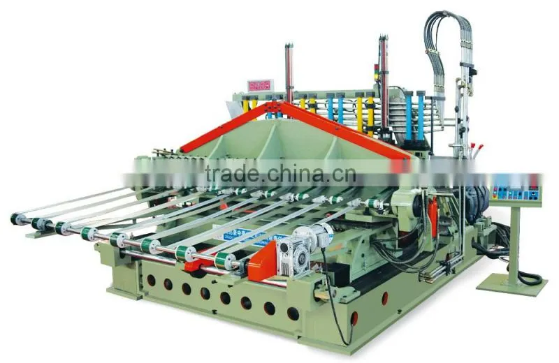 Woodworking Vertical Veneer Slicer Machine For Face Veneer