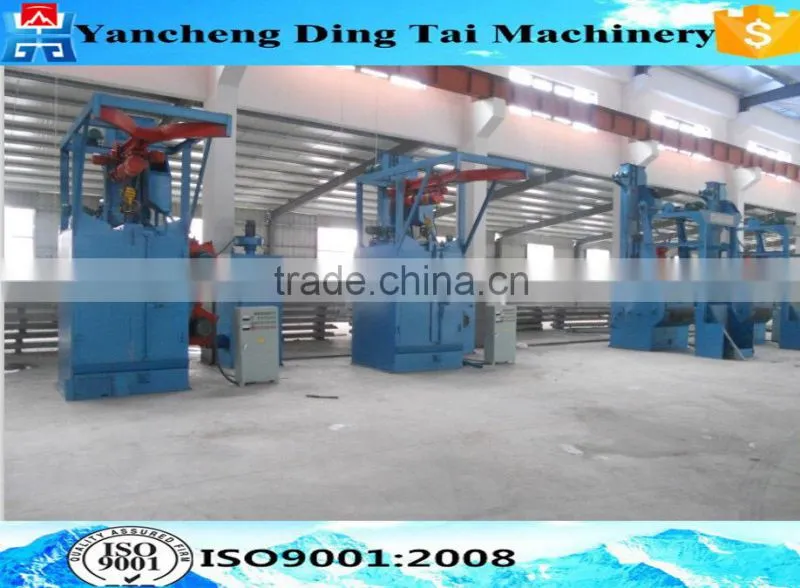 Blasting equipment manufacturer /hanger type shot blasting machine/Q37 Series Hanger Hook Type Wheel Blast Cleaning Machine