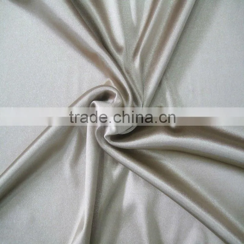 Polyester Spandex Glitter Fabric Textile Stock