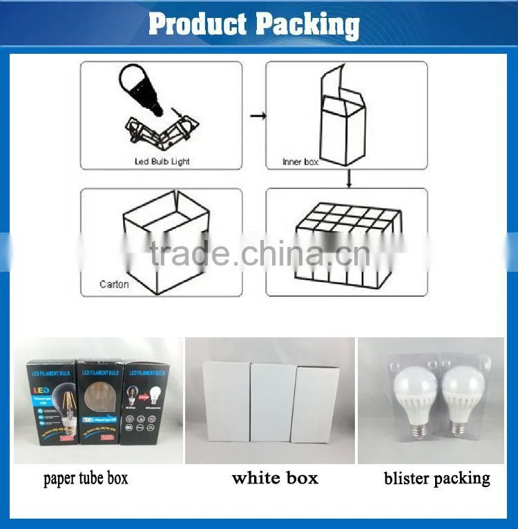 2016 NEW 9W A19 Led Bulb with battery from Shenzhen factory