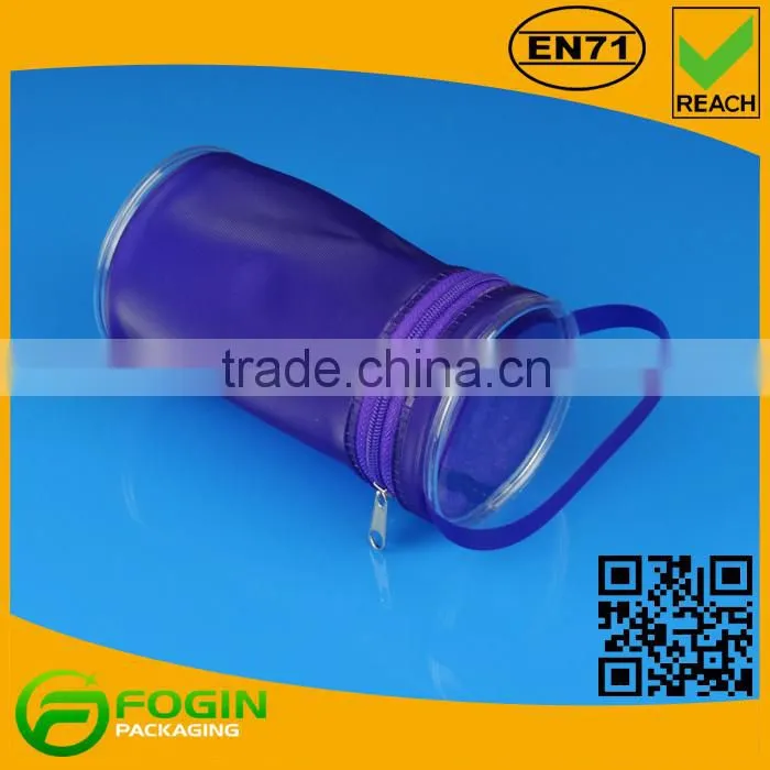 Toy/Candy/Round Transparent Plastic Zipper Bag