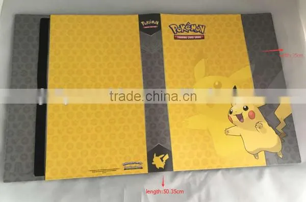 OEM customized Card binder with 9-pocket PP porfolios Dongguan factory Pokemon cartoon