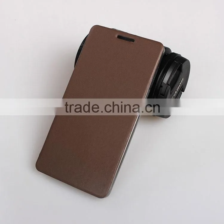 Phone accessories pu leather flip cover case for nokia lumia 730/640